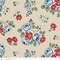 Fabric Riley Blake Beige Floral Independence 108" Wide Back by the Quarter Yard WB17339-BEIGE